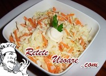 Salata de varza cu morcovi