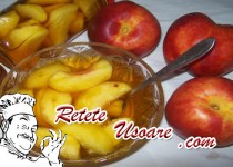 Nectarine In Sirop Caramel