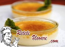 Crema de lapte cu vanilie