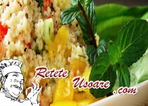 Salata de cuscus cu seminte de pin